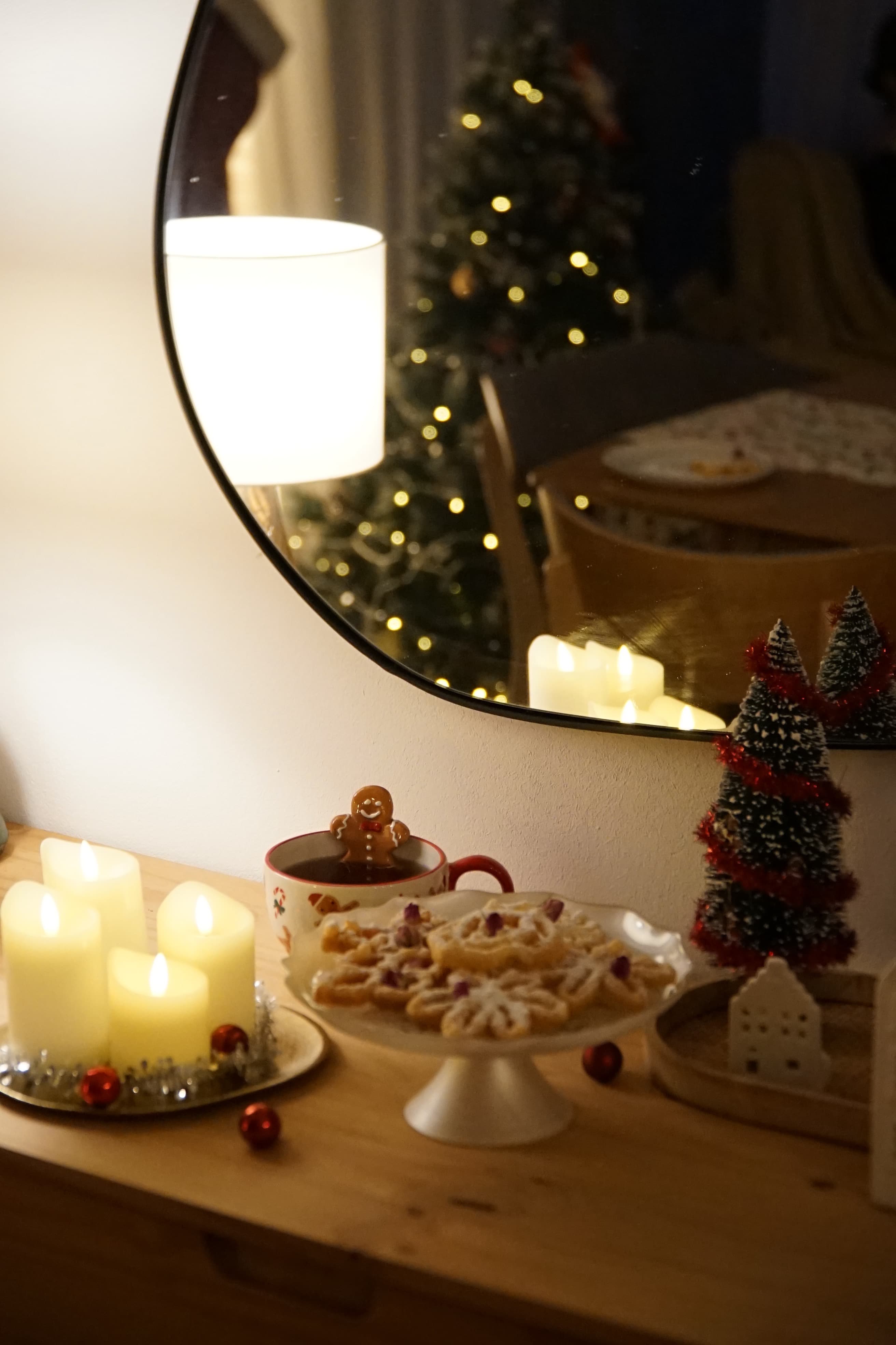 A vibrant market stall selling Persian sweets.